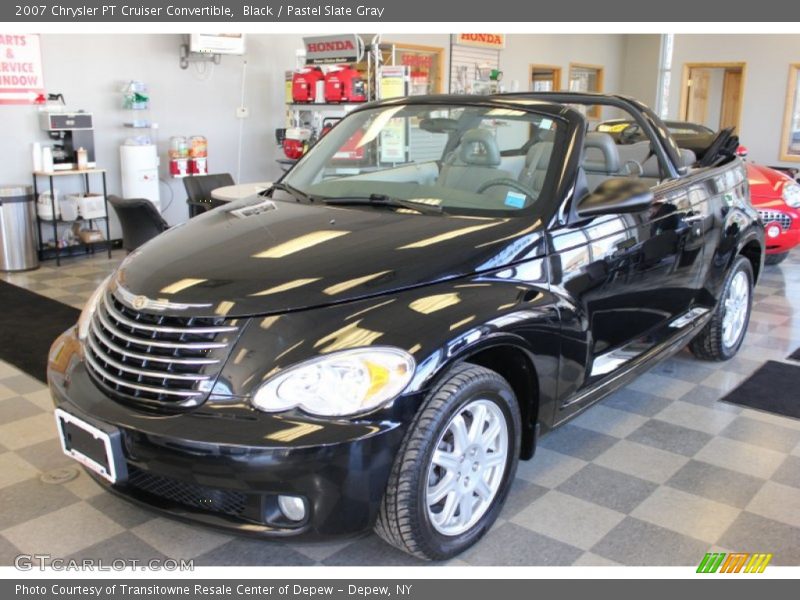 Black / Pastel Slate Gray 2007 Chrysler PT Cruiser Convertible