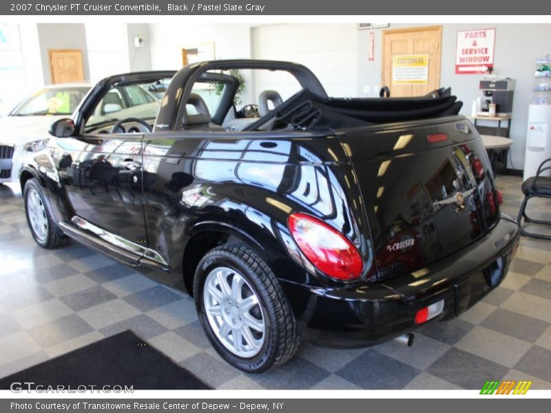 Black / Pastel Slate Gray 2007 Chrysler PT Cruiser Convertible
