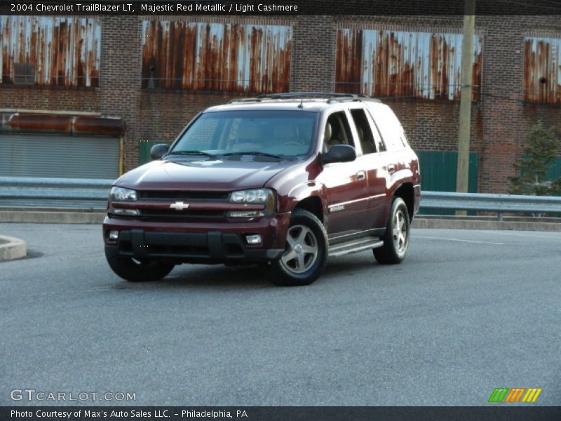 Majestic Red Metallic / Light Cashmere 2004 Chevrolet TrailBlazer LT
