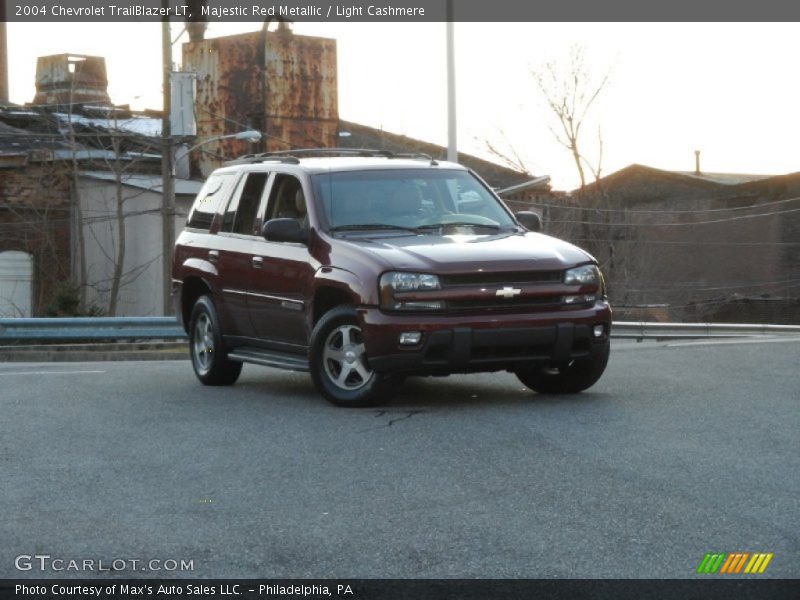 Majestic Red Metallic / Light Cashmere 2004 Chevrolet TrailBlazer LT