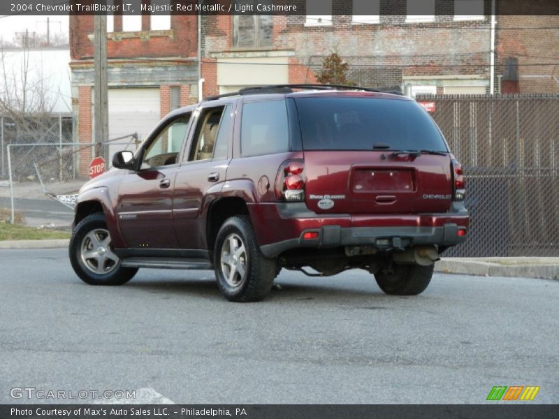 Majestic Red Metallic / Light Cashmere 2004 Chevrolet TrailBlazer LT