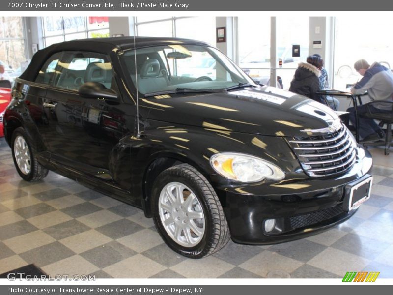 Black / Pastel Slate Gray 2007 Chrysler PT Cruiser Convertible