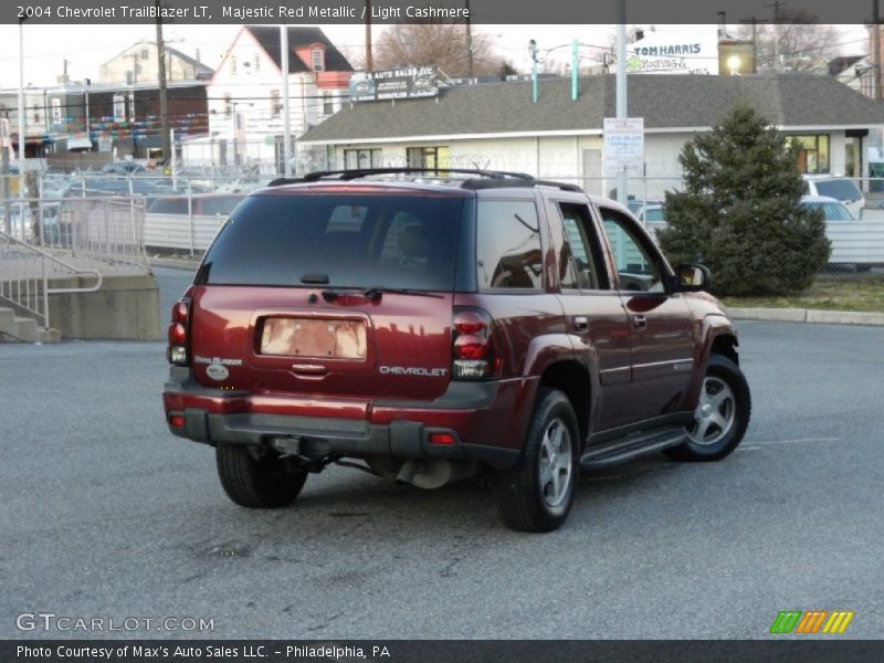 Majestic Red Metallic / Light Cashmere 2004 Chevrolet TrailBlazer LT