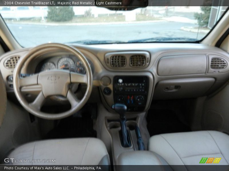 Majestic Red Metallic / Light Cashmere 2004 Chevrolet TrailBlazer LT