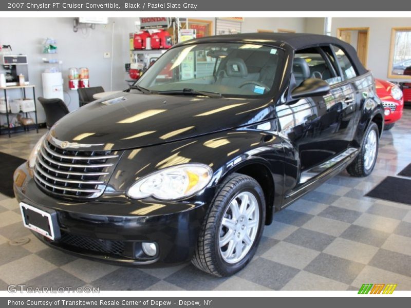Black / Pastel Slate Gray 2007 Chrysler PT Cruiser Convertible