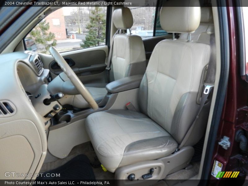 Majestic Red Metallic / Light Cashmere 2004 Chevrolet TrailBlazer LT
