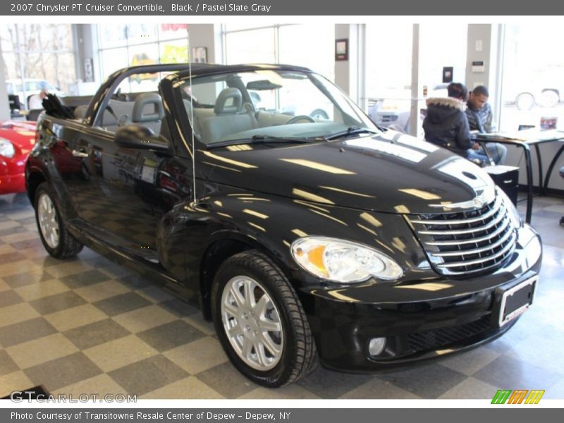 Black / Pastel Slate Gray 2007 Chrysler PT Cruiser Convertible