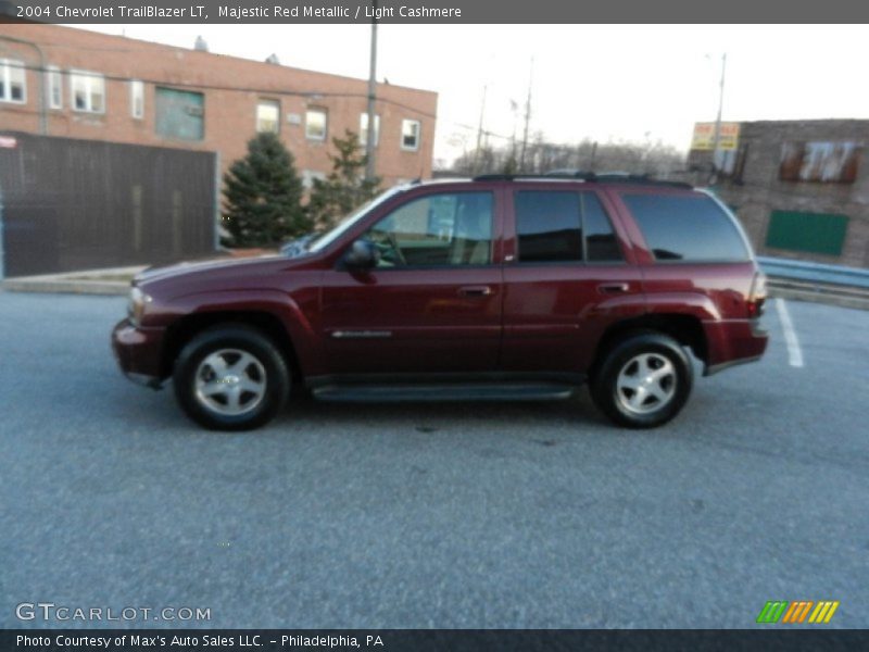 Majestic Red Metallic / Light Cashmere 2004 Chevrolet TrailBlazer LT