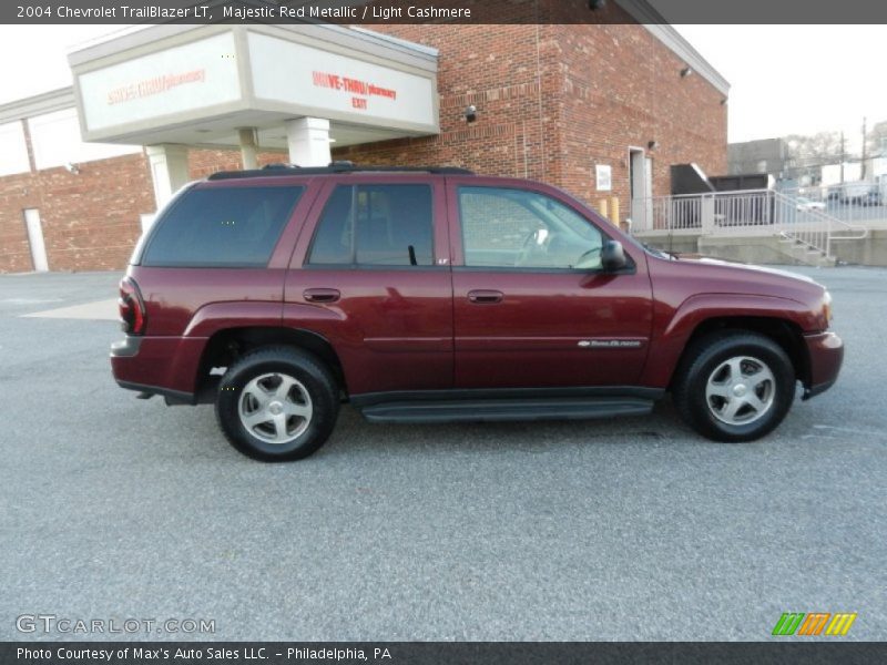 Majestic Red Metallic / Light Cashmere 2004 Chevrolet TrailBlazer LT