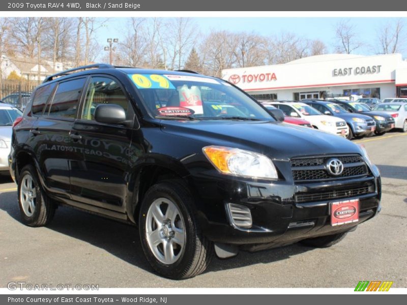 Black / Sand Beige 2009 Toyota RAV4 4WD