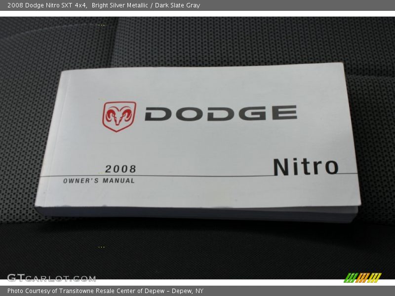 Bright Silver Metallic / Dark Slate Gray 2008 Dodge Nitro SXT 4x4