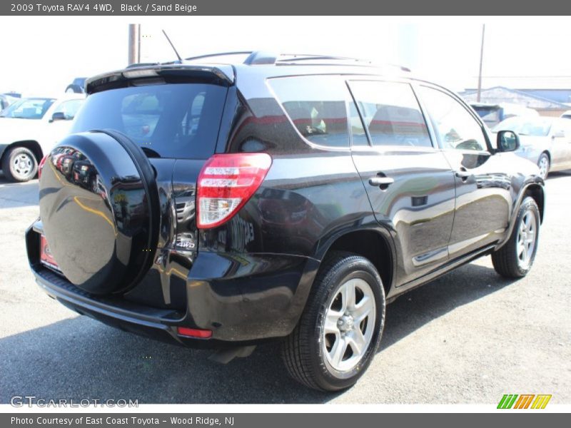 Black / Sand Beige 2009 Toyota RAV4 4WD