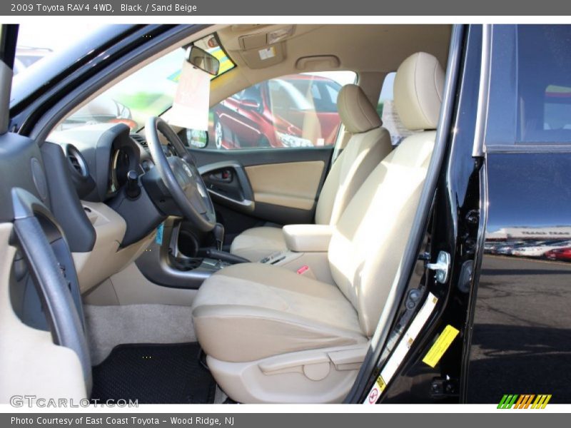 Black / Sand Beige 2009 Toyota RAV4 4WD