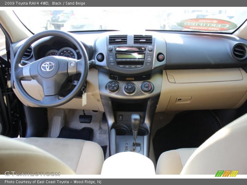 Black / Sand Beige 2009 Toyota RAV4 4WD