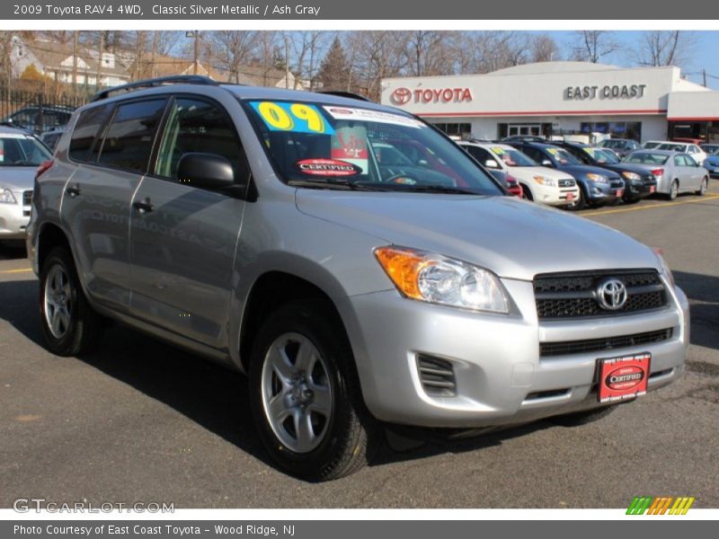 Classic Silver Metallic / Ash Gray 2009 Toyota RAV4 4WD