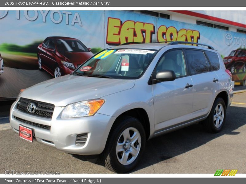 Classic Silver Metallic / Ash Gray 2009 Toyota RAV4 4WD