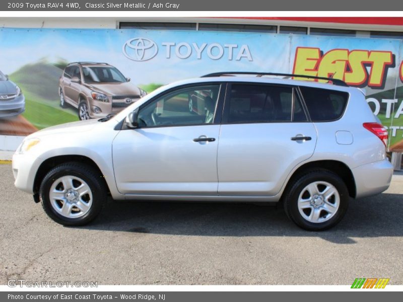Classic Silver Metallic / Ash Gray 2009 Toyota RAV4 4WD