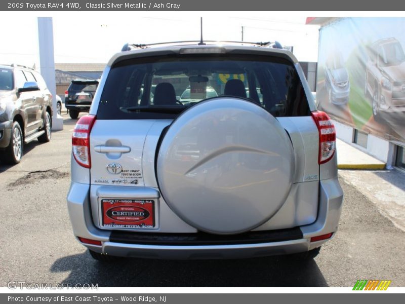 Classic Silver Metallic / Ash Gray 2009 Toyota RAV4 4WD