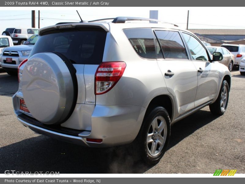 Classic Silver Metallic / Ash Gray 2009 Toyota RAV4 4WD