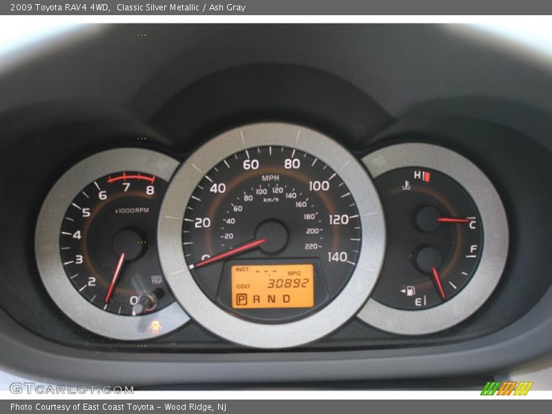 Classic Silver Metallic / Ash Gray 2009 Toyota RAV4 4WD