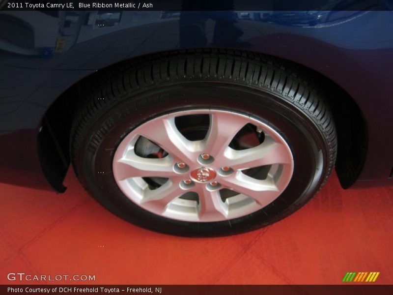 Blue Ribbon Metallic / Ash 2011 Toyota Camry LE