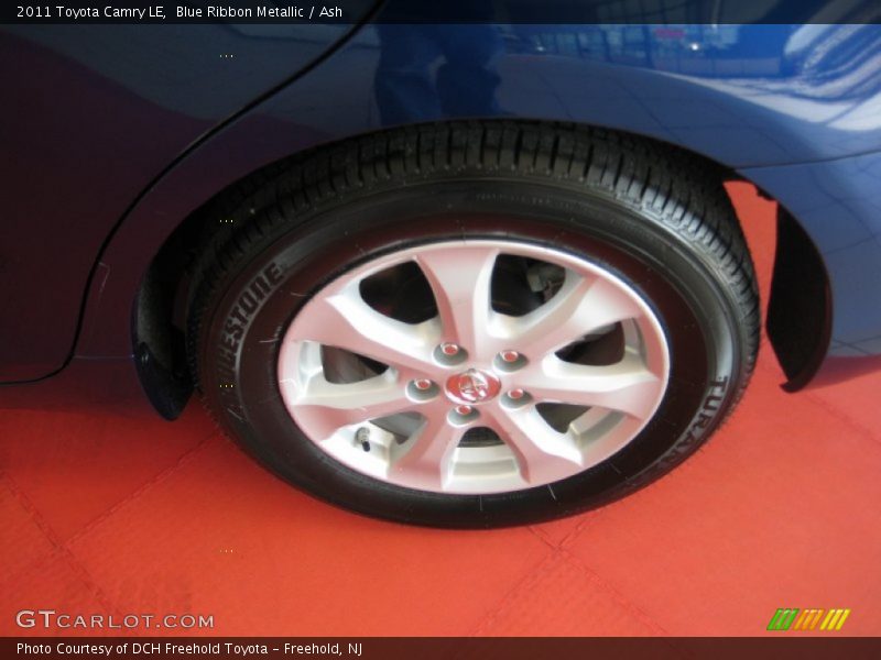 Blue Ribbon Metallic / Ash 2011 Toyota Camry LE