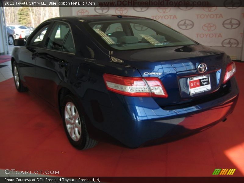 Blue Ribbon Metallic / Ash 2011 Toyota Camry LE