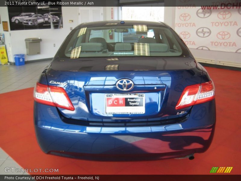 Blue Ribbon Metallic / Ash 2011 Toyota Camry LE