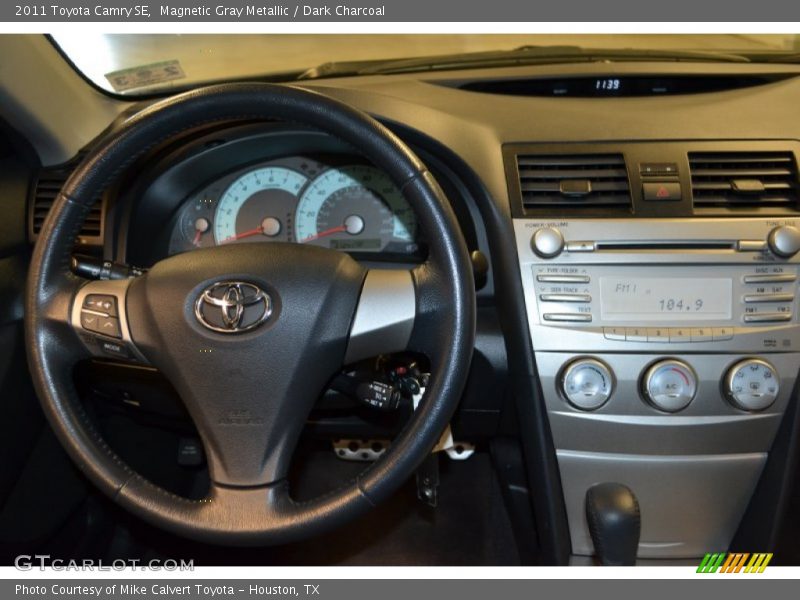 Magnetic Gray Metallic / Dark Charcoal 2011 Toyota Camry SE