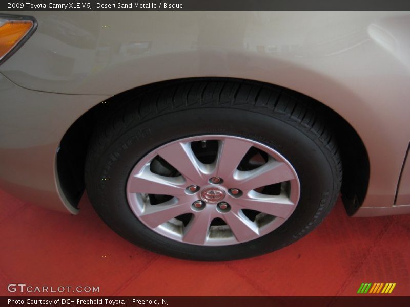Desert Sand Metallic / Bisque 2009 Toyota Camry XLE V6