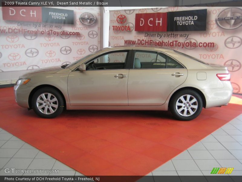 Desert Sand Metallic / Bisque 2009 Toyota Camry XLE V6