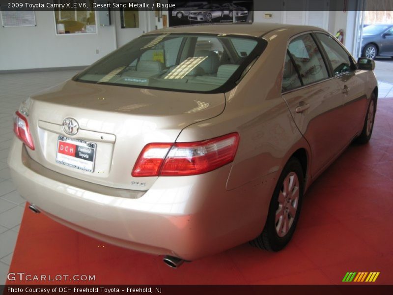 Desert Sand Metallic / Bisque 2009 Toyota Camry XLE V6