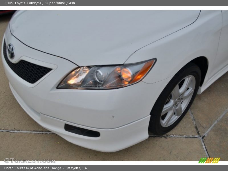 Super White / Ash 2009 Toyota Camry SE