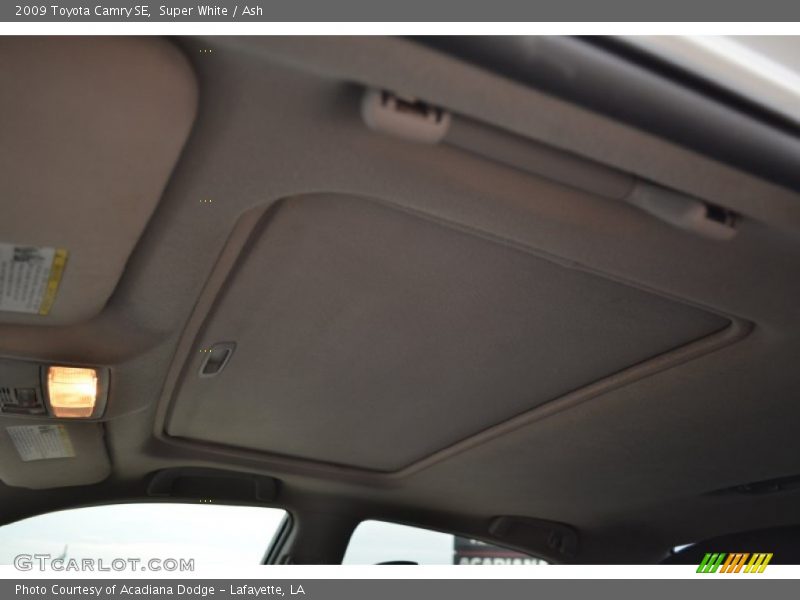Super White / Ash 2009 Toyota Camry SE