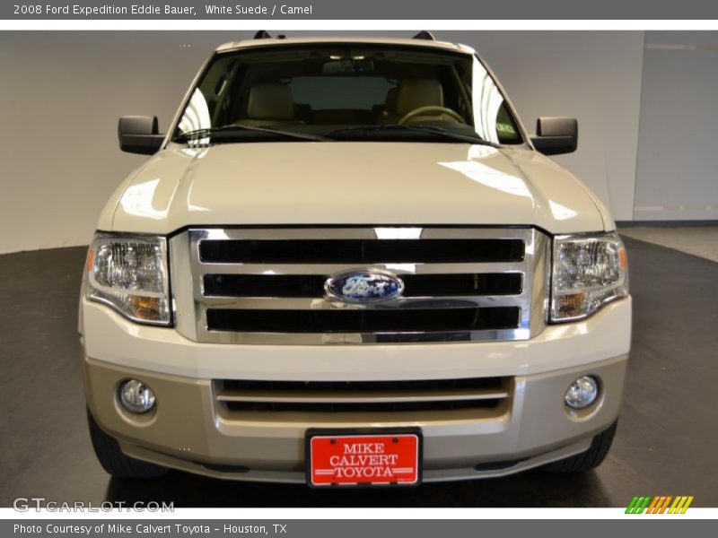 White Suede / Camel 2008 Ford Expedition Eddie Bauer