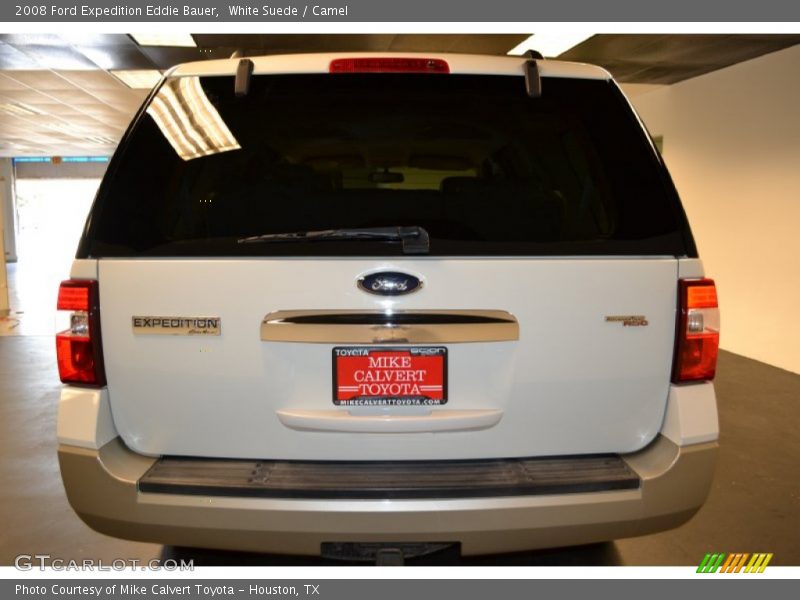 White Suede / Camel 2008 Ford Expedition Eddie Bauer