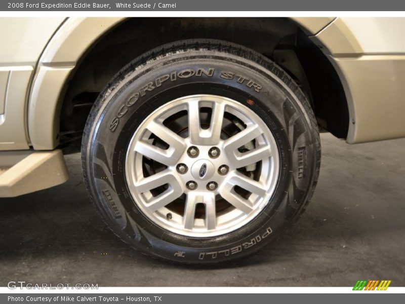 White Suede / Camel 2008 Ford Expedition Eddie Bauer