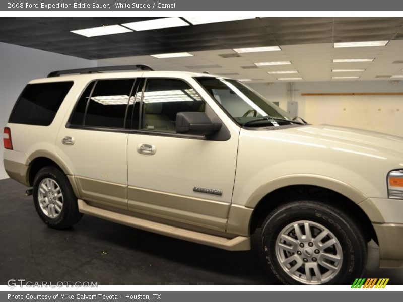 White Suede / Camel 2008 Ford Expedition Eddie Bauer