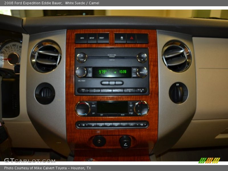 White Suede / Camel 2008 Ford Expedition Eddie Bauer