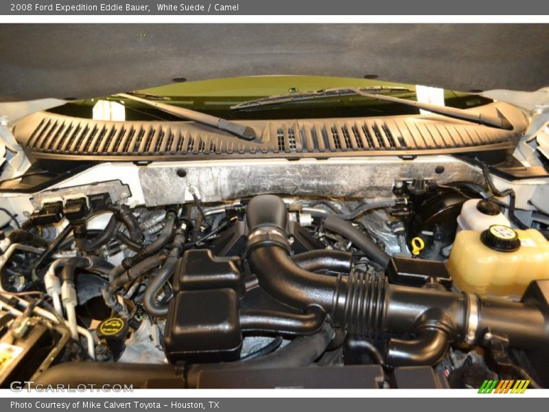 White Suede / Camel 2008 Ford Expedition Eddie Bauer