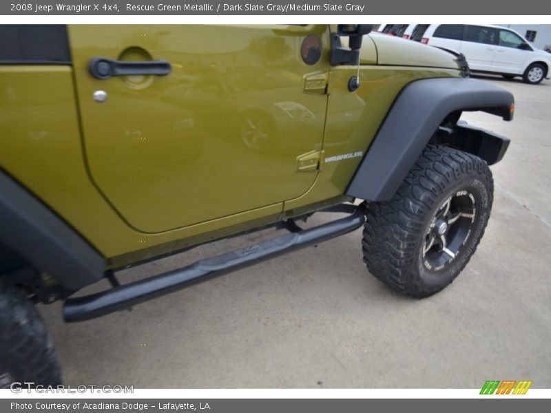 Rescue Green Metallic / Dark Slate Gray/Medium Slate Gray 2008 Jeep Wrangler X 4x4