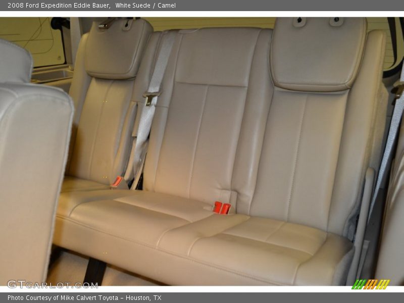 White Suede / Camel 2008 Ford Expedition Eddie Bauer