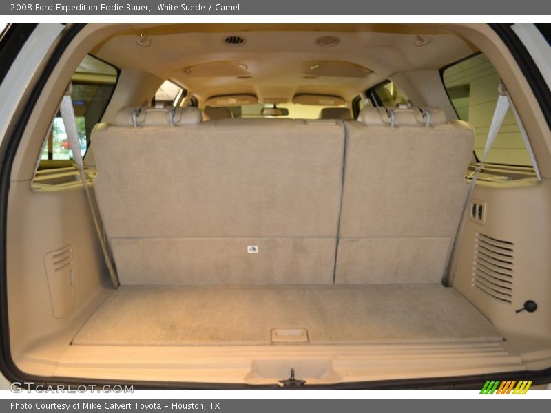 White Suede / Camel 2008 Ford Expedition Eddie Bauer