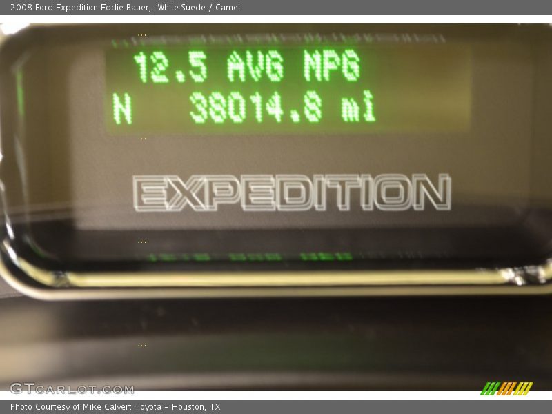 White Suede / Camel 2008 Ford Expedition Eddie Bauer