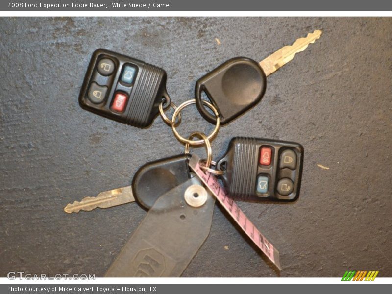 White Suede / Camel 2008 Ford Expedition Eddie Bauer