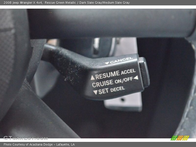 Rescue Green Metallic / Dark Slate Gray/Medium Slate Gray 2008 Jeep Wrangler X 4x4
