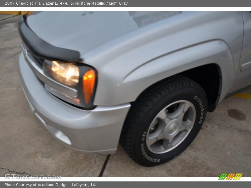 Silverstone Metallic / Light Gray 2007 Chevrolet TrailBlazer LS 4x4