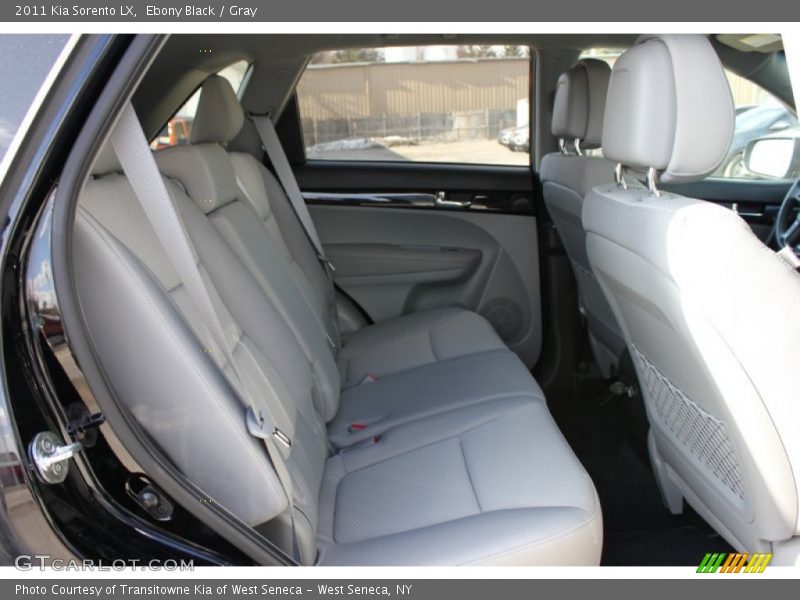 Ebony Black / Gray 2011 Kia Sorento LX