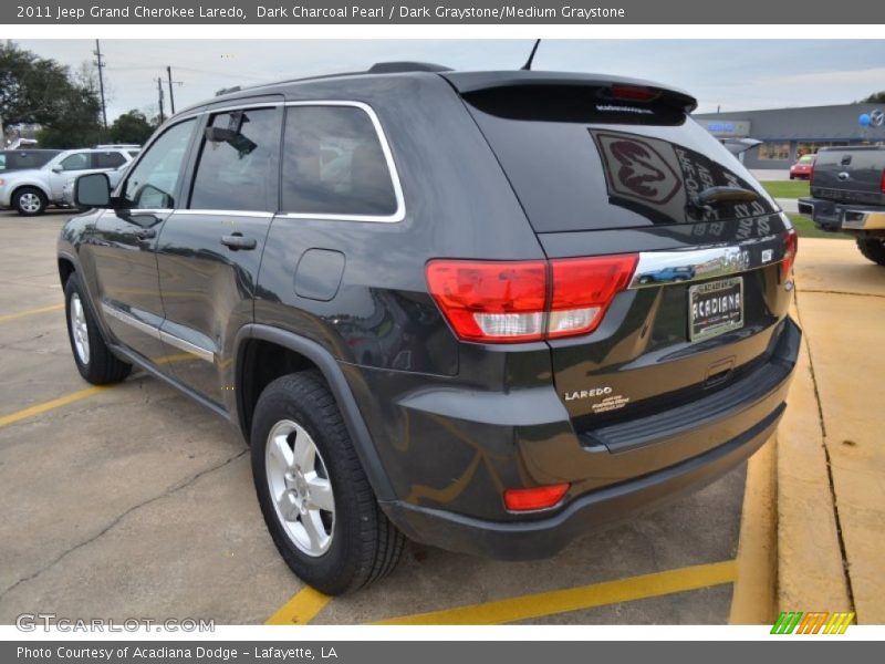 Dark Charcoal Pearl / Dark Graystone/Medium Graystone 2011 Jeep Grand Cherokee Laredo