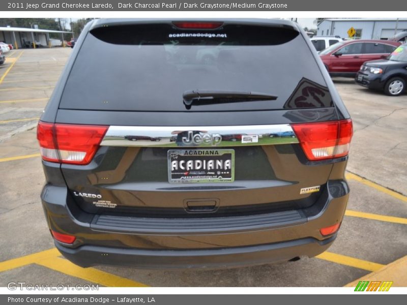 Dark Charcoal Pearl / Dark Graystone/Medium Graystone 2011 Jeep Grand Cherokee Laredo